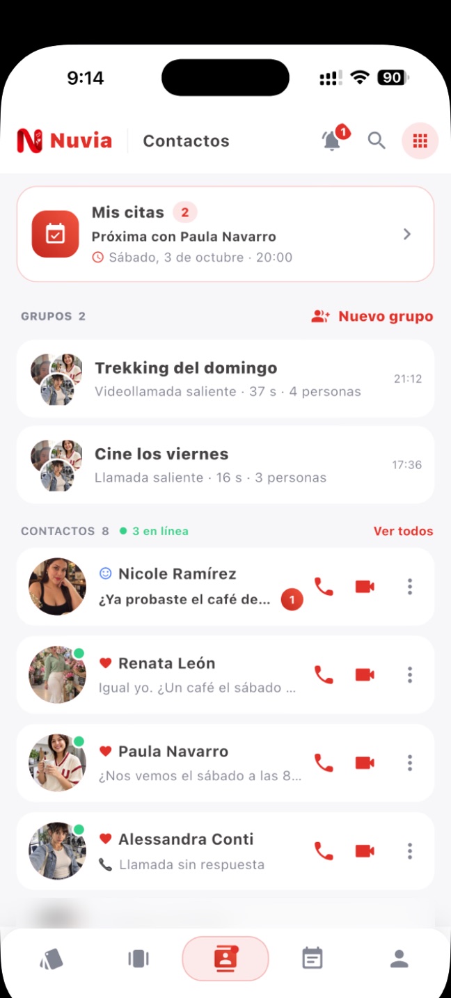 Tus matches, en un sitio