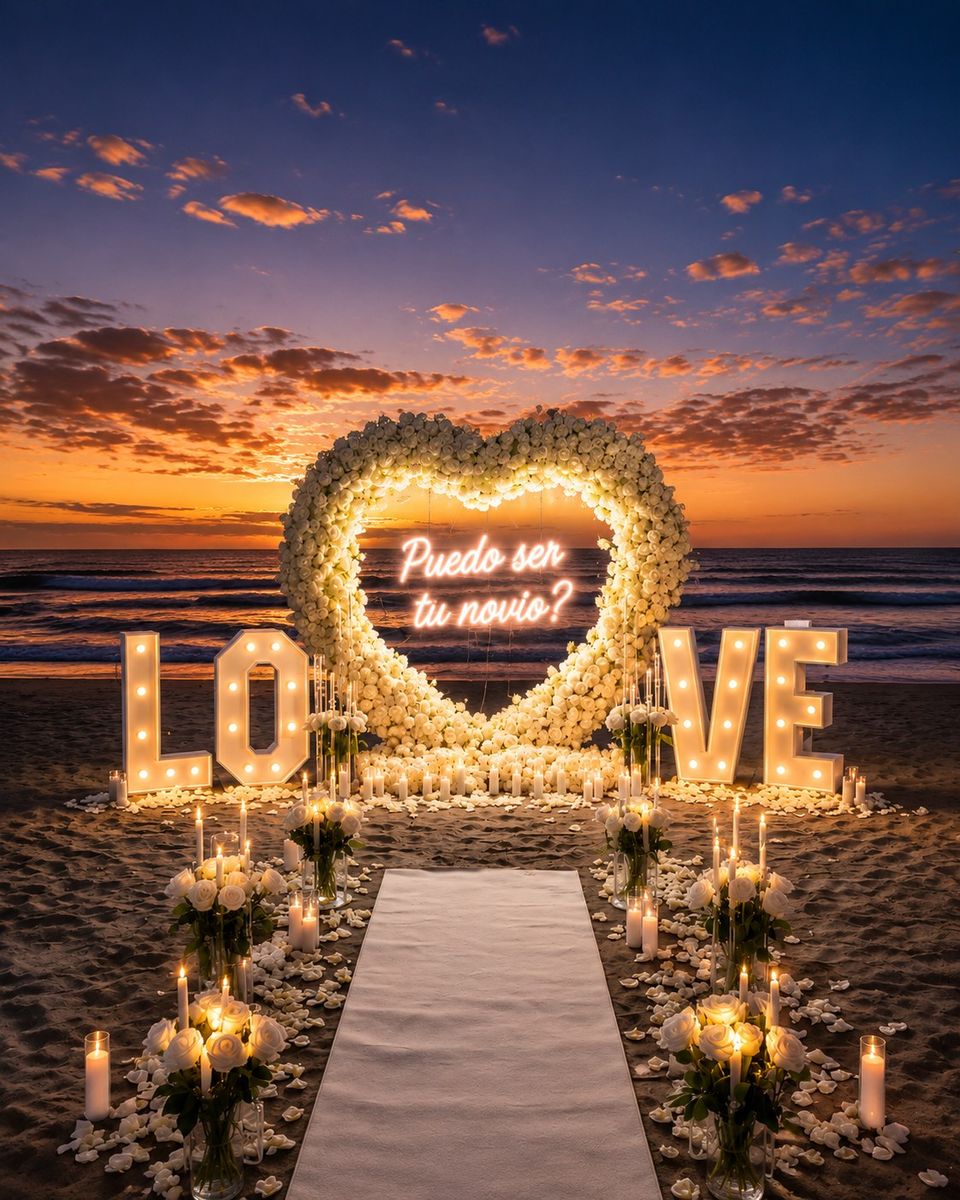 Reservar un paquete romántico