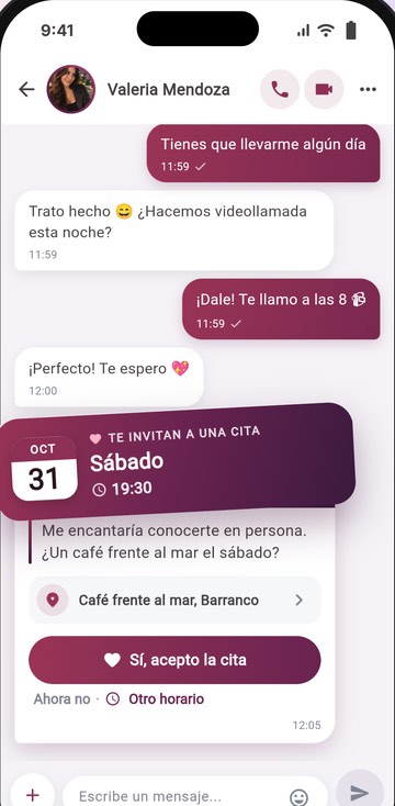 Del chat a una cita real